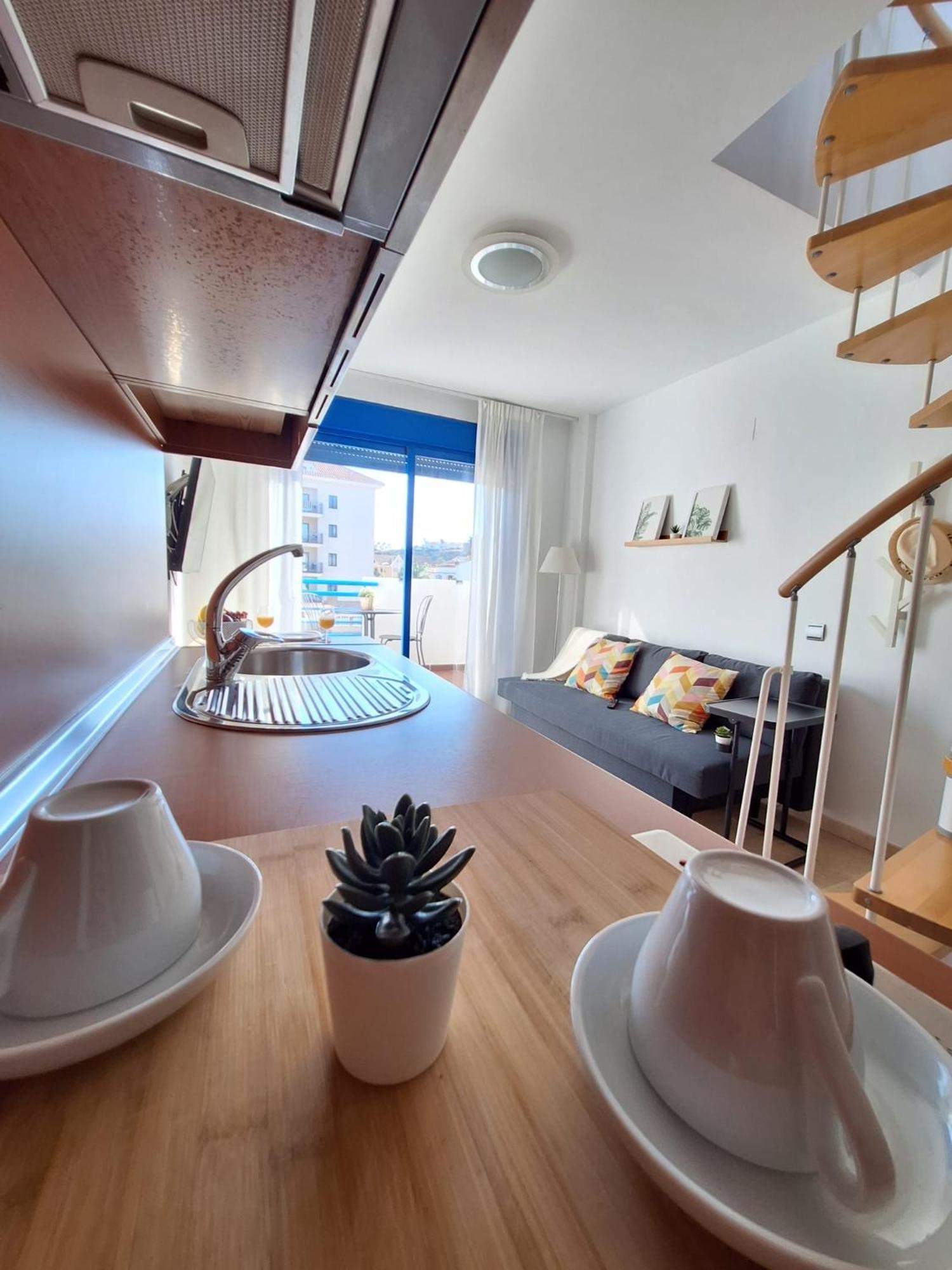 Apartament Atico A 200 Mts De La Playa Benalmádena Zewnętrze zdjęcie